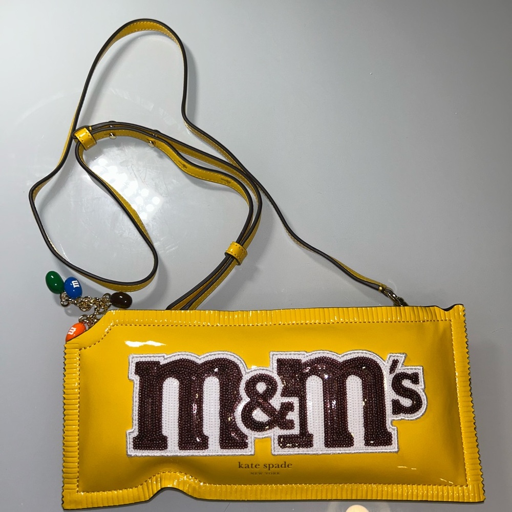 kate spade Yellow Patent M&M's Crossbody Bag